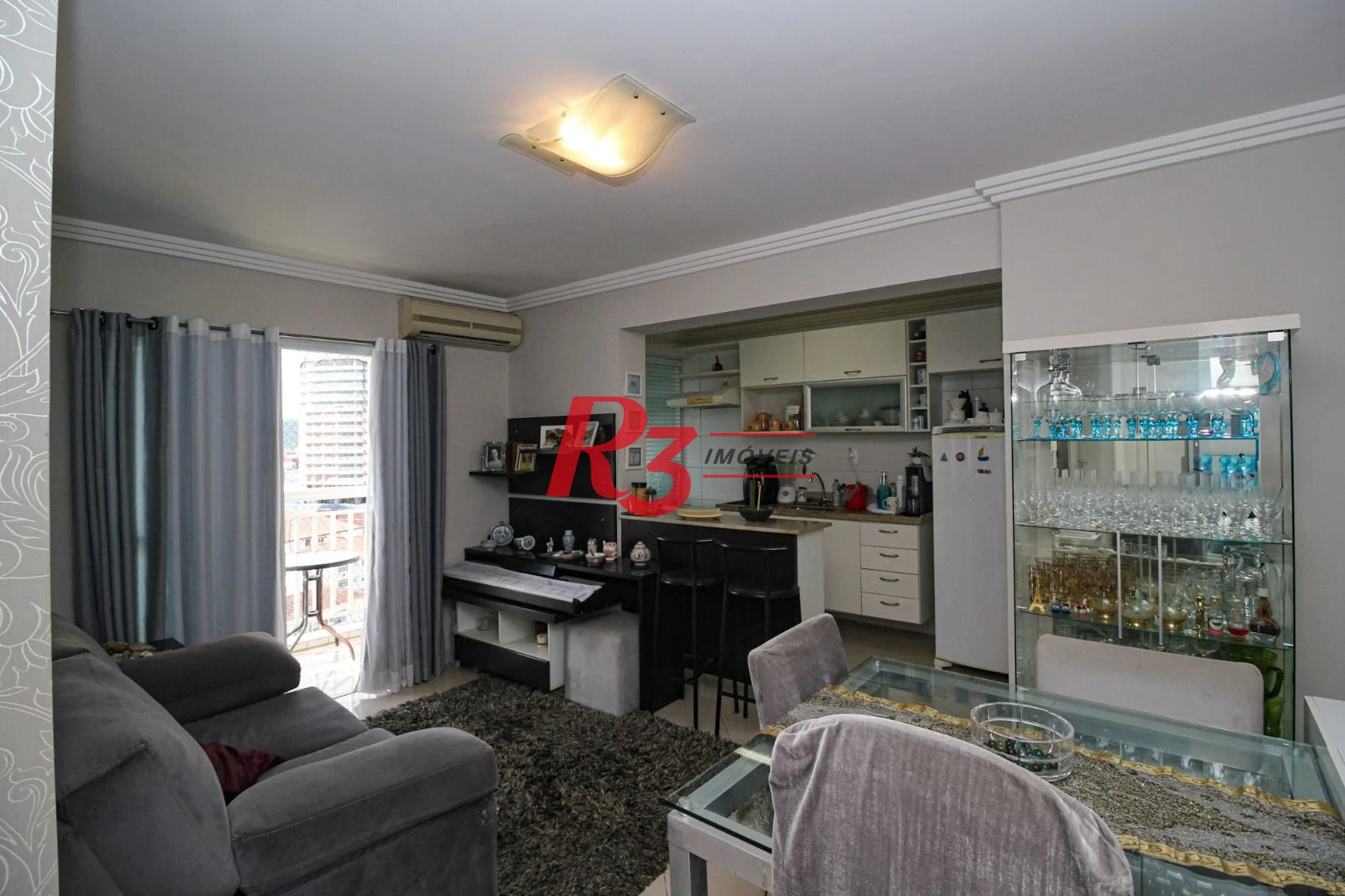 Apartamento com 1 dormitório à venda, 48 m² por R$ 599.000,00 - Ponta da Praia - Santos/SP