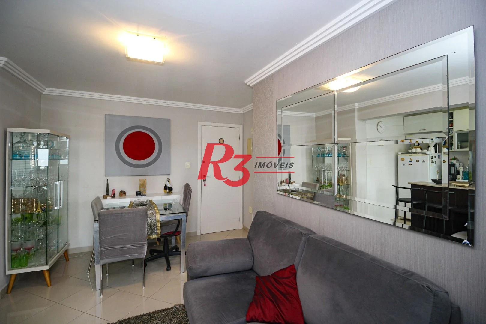 Apartamento com 1 dormitório à venda, 48 m² por R$ 599.000,00 - Ponta da Praia - Santos/SP