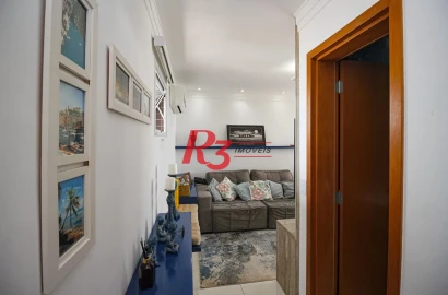 Apartamento à venda, 115 m² por R$ 2.300.000,00 - Pompéia - Santos/SP