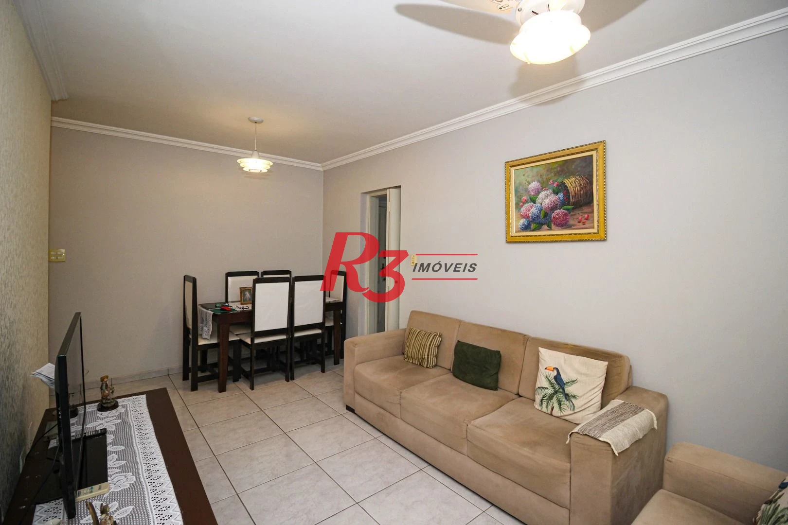 Apartamento à venda, 75 m² por R$ 535.000,00 - Campo Grande - Santos/SP