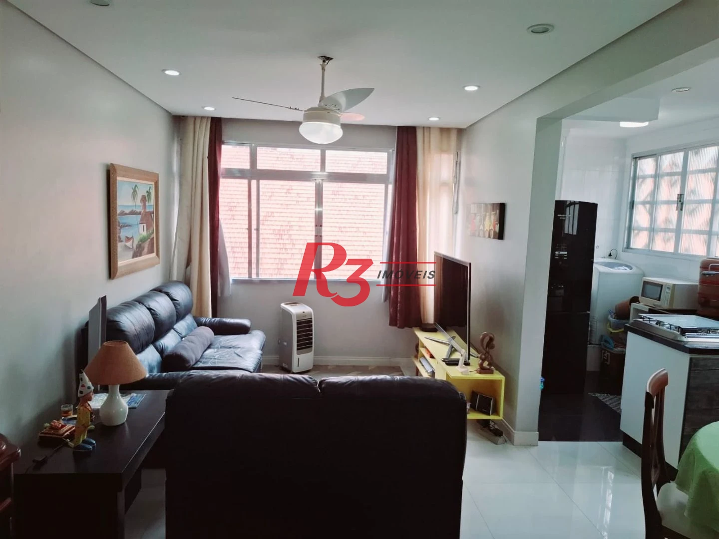 Apartamento à venda, 65 m² por R$ 750.000,00 - Embaré - Santos/SP