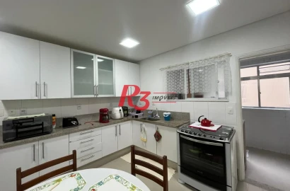 Apartamento à venda, 177 m² por R$ 820.000,00 - Campo Grande - Santos/SP