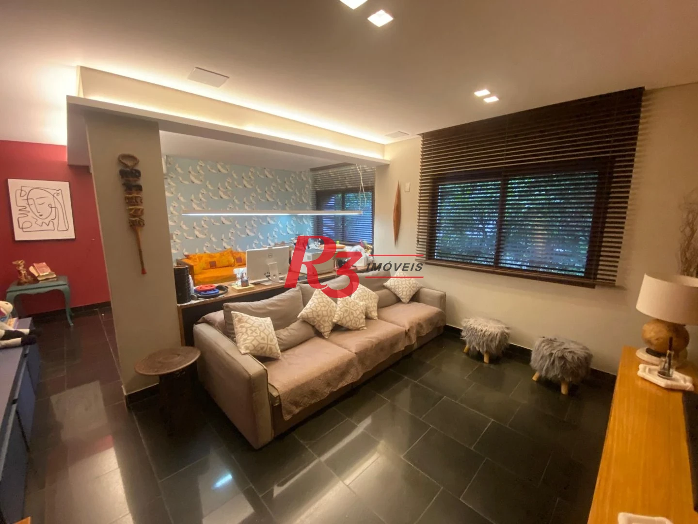 Apartamento com 5 dormitórios à venda, 300 m² por R$ 2.660.000,00 - Boqueirão - Santos/SP
