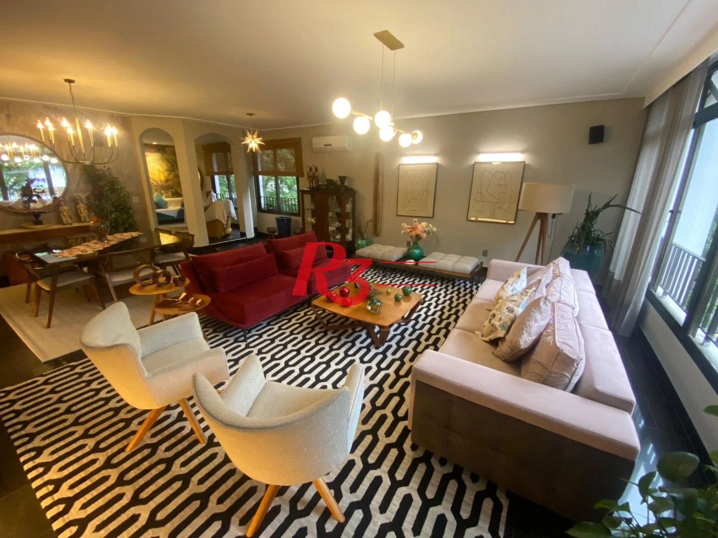Apartamento com 5 dormitórios à venda, 300 m² por R$ 2.660.000,00 - Boqueirão - Santos/SP