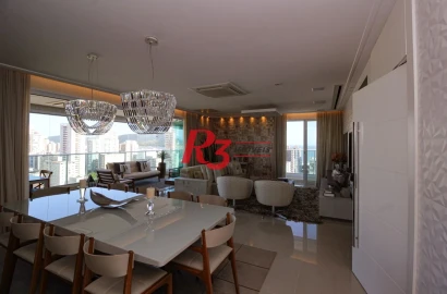 Apartamento à venda, 277 m² por R$ 5.850.000,00 - Embaré - Santos/SP