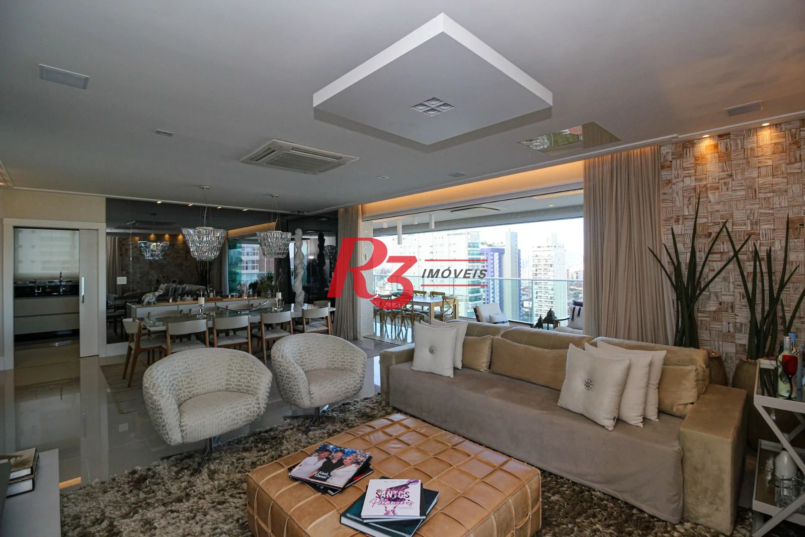 Apartamento à venda, 277 m² por R$ 5.850.000,00 - Embaré - Santos/SP