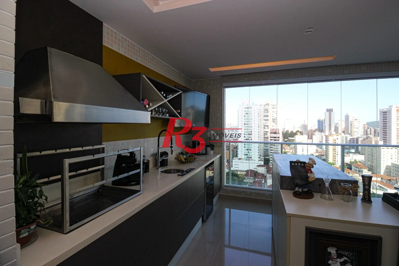 Apartamento à venda, 277 m² por R$ 5.850.000,00 - Embaré - Santos/SP