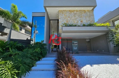 Casa com 6 dormitórios à venda, 380 m² por R$ 10.800.000,00 - Módulo 11 - Bertioga/SP