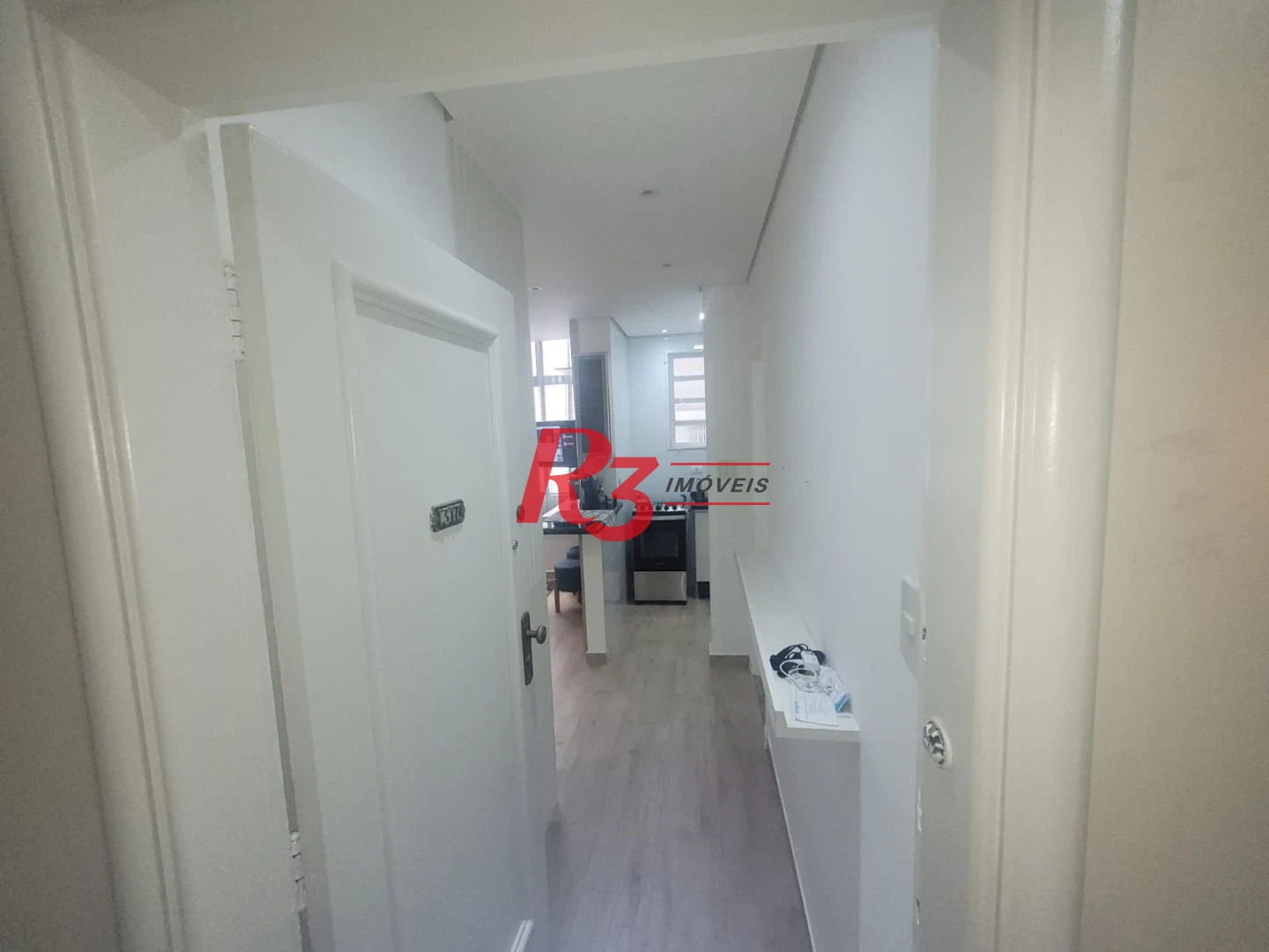 Kitnet com 1 dormitório à venda, 36 m² por R$ 349.000,00 - Aparecida - Santos/SP