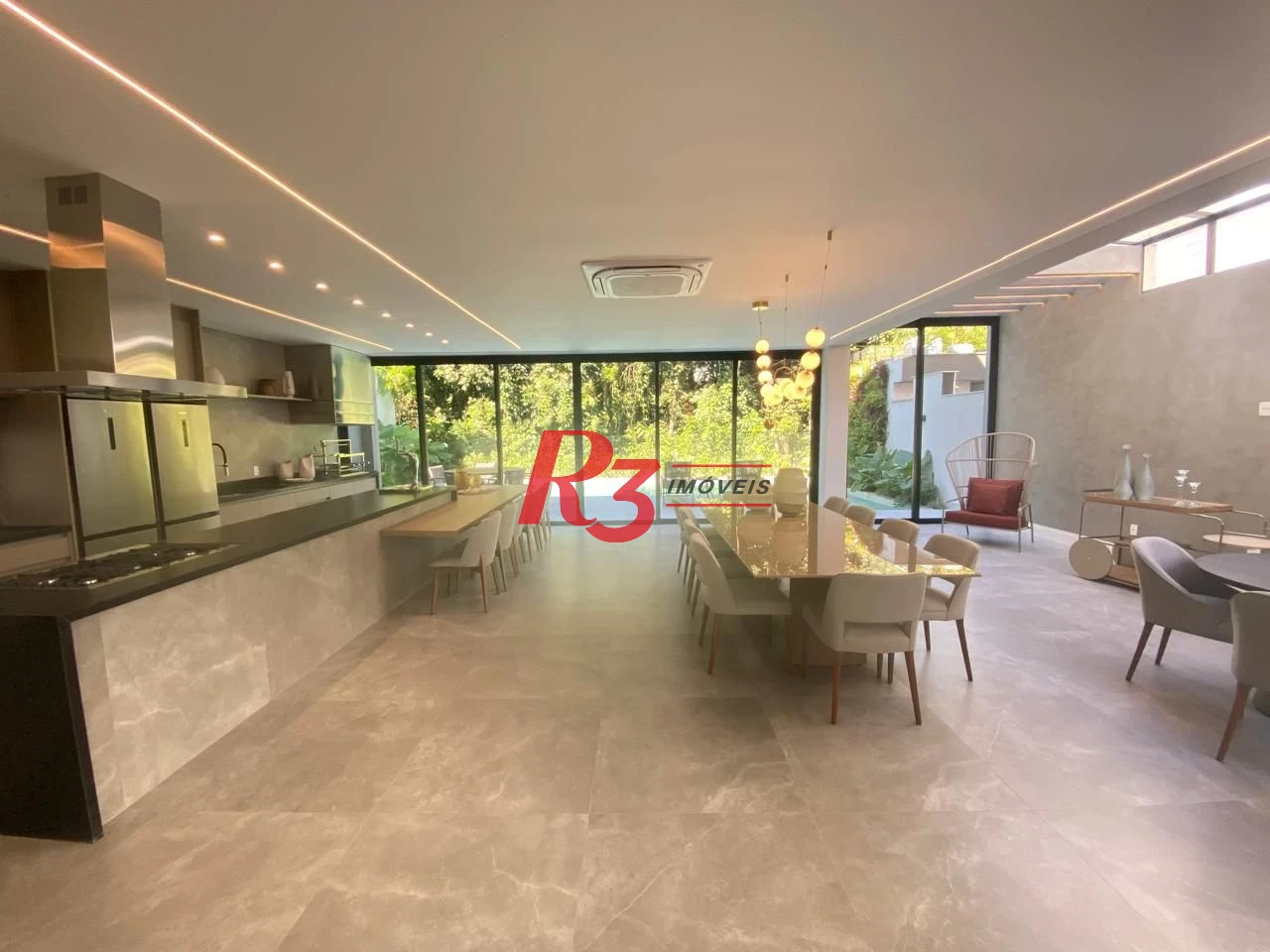 Casa com 6 dormitórios à venda, 420 m² por R$ 13.900.000,00 - Módulo 11 - Bertioga/SP