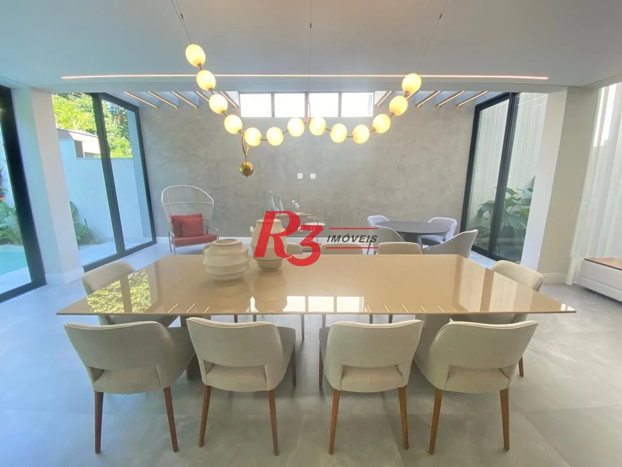 Casa com 6 dormitórios à venda, 420 m² por R$ 13.900.000,00 - Módulo 11 - Bertioga/SP