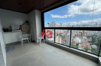 Apartamento à venda, 54 m² - Boqueirão - Santos/SP