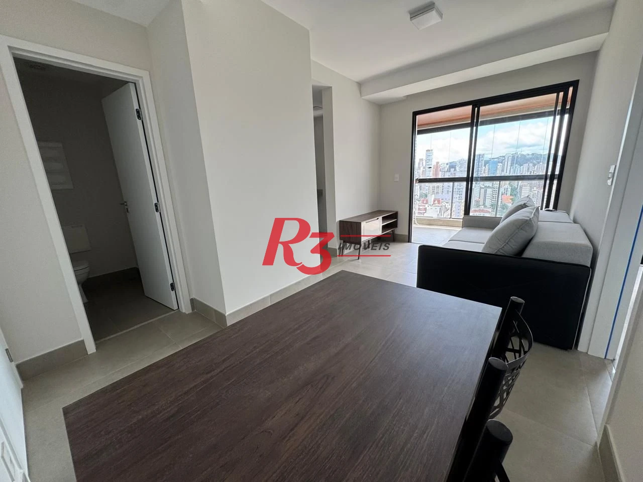 Apartamento à venda, 54 m² - Boqueirão - Santos/SP