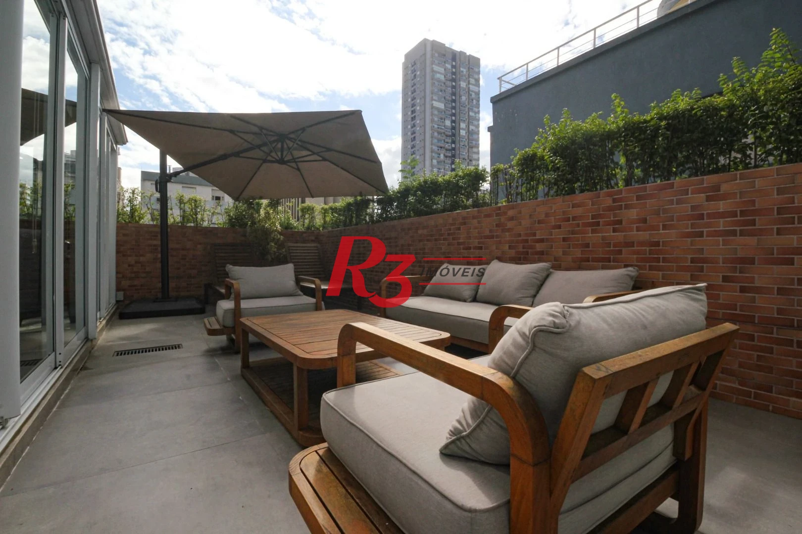 Apartamento Garden com 3 dormitórios à venda, 183 m² por R$ 2.150.000,00 - Gonzaga - Santos/SP