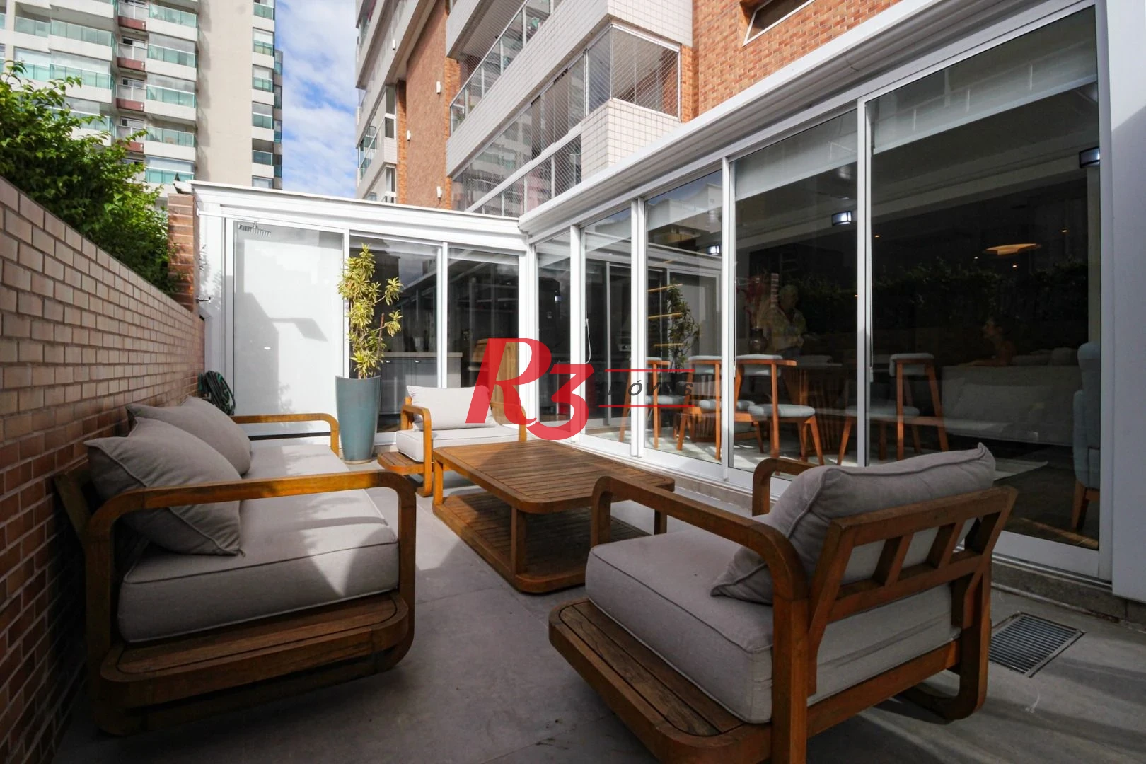 Apartamento Garden com 3 dormitórios à venda, 183 m² por R$ 2.150.000,00 - Gonzaga - Santos/SP