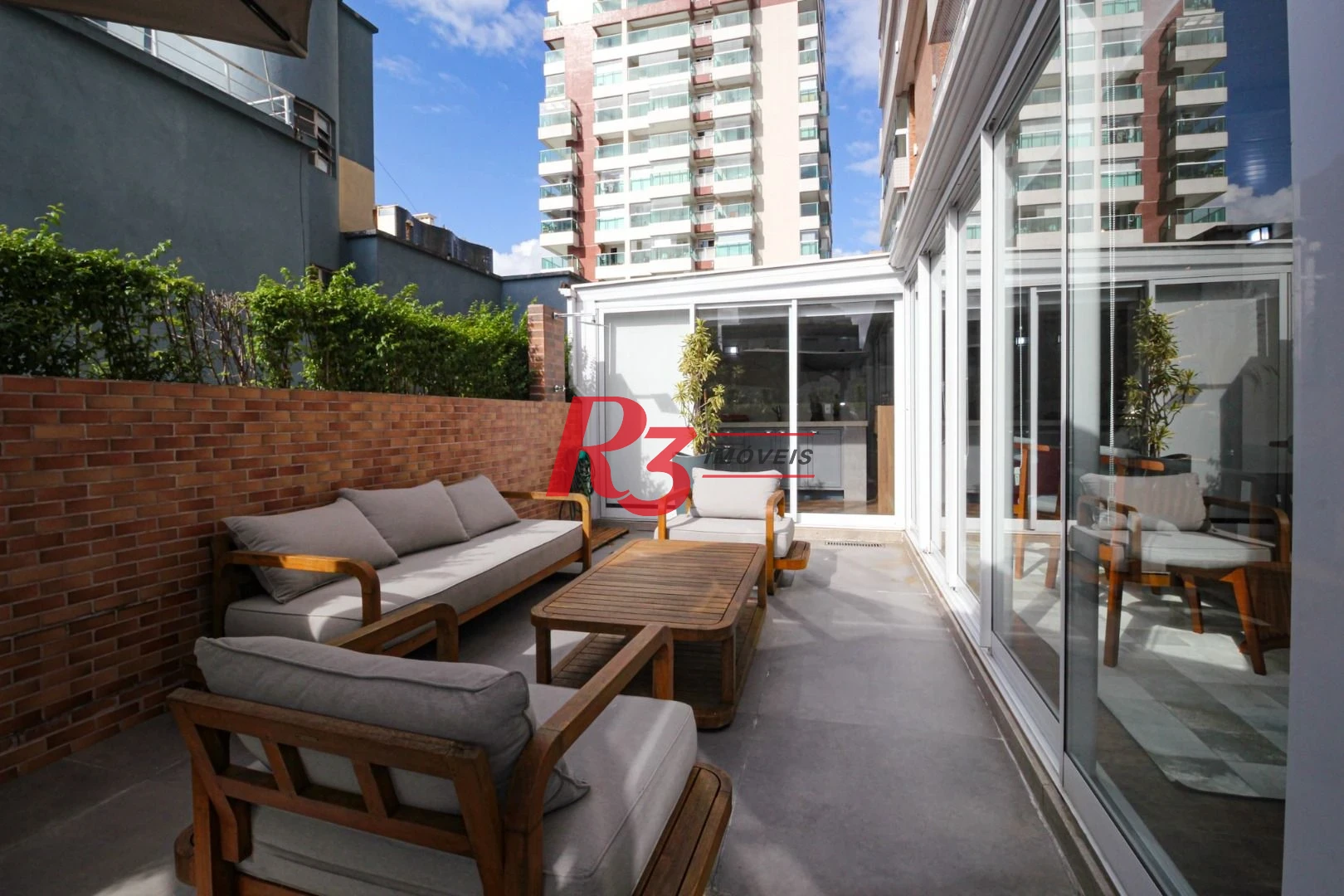 Apartamento Garden com 3 dormitórios à venda, 183 m² por R$ 2.150.000,00 - Gonzaga - Santos/SP
