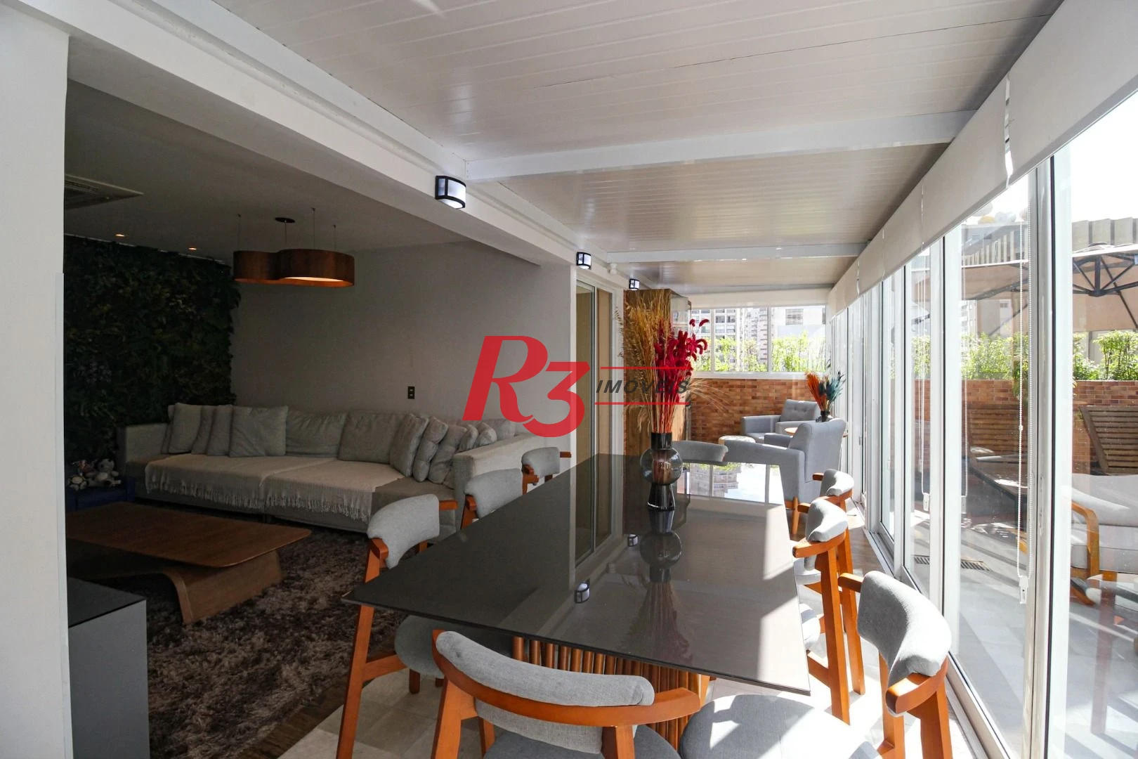 Apartamento Garden com 3 dormitórios à venda, 183 m² por R$ 2.150.000,00 - Gonzaga - Santos/SP