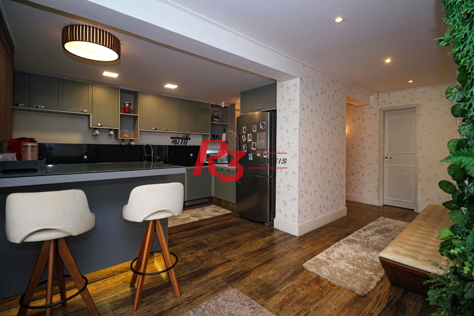 Apartamento Garden com 3 dormitórios à venda, 183 m² por R$ 2.150.000,00 - Gonzaga - Santos/SP
