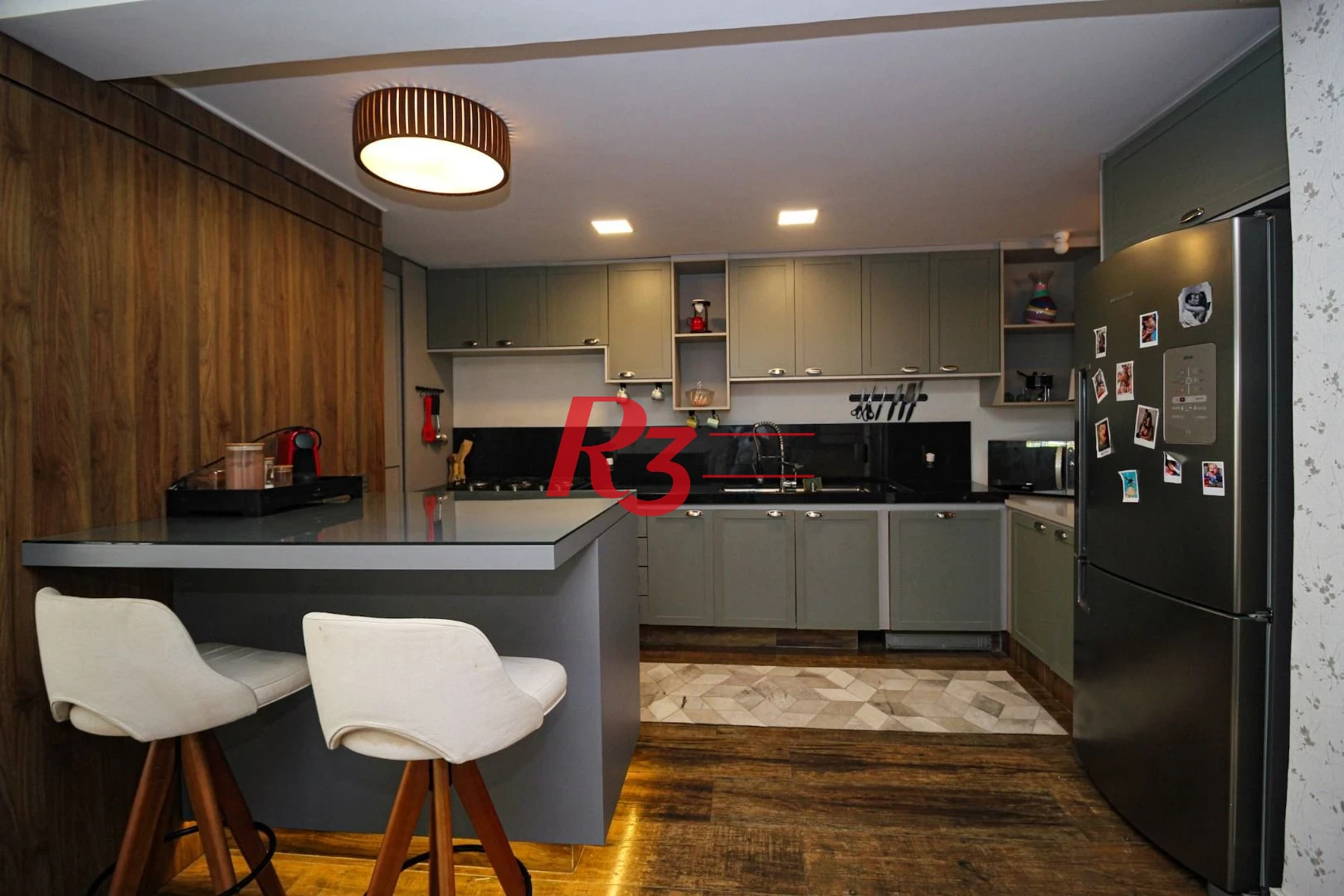 Apartamento Garden com 3 dormitórios à venda, 183 m² por R$ 2.150.000,00 - Gonzaga - Santos/SP