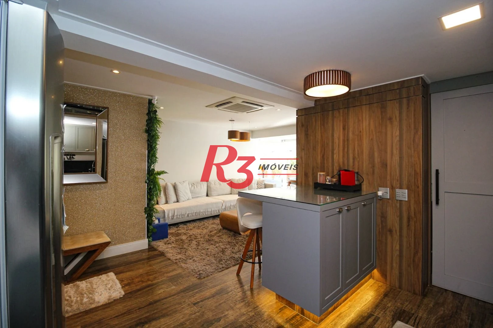 Apartamento Garden com 3 dormitórios à venda, 183 m² por R$ 2.150.000,00 - Gonzaga - Santos/SP