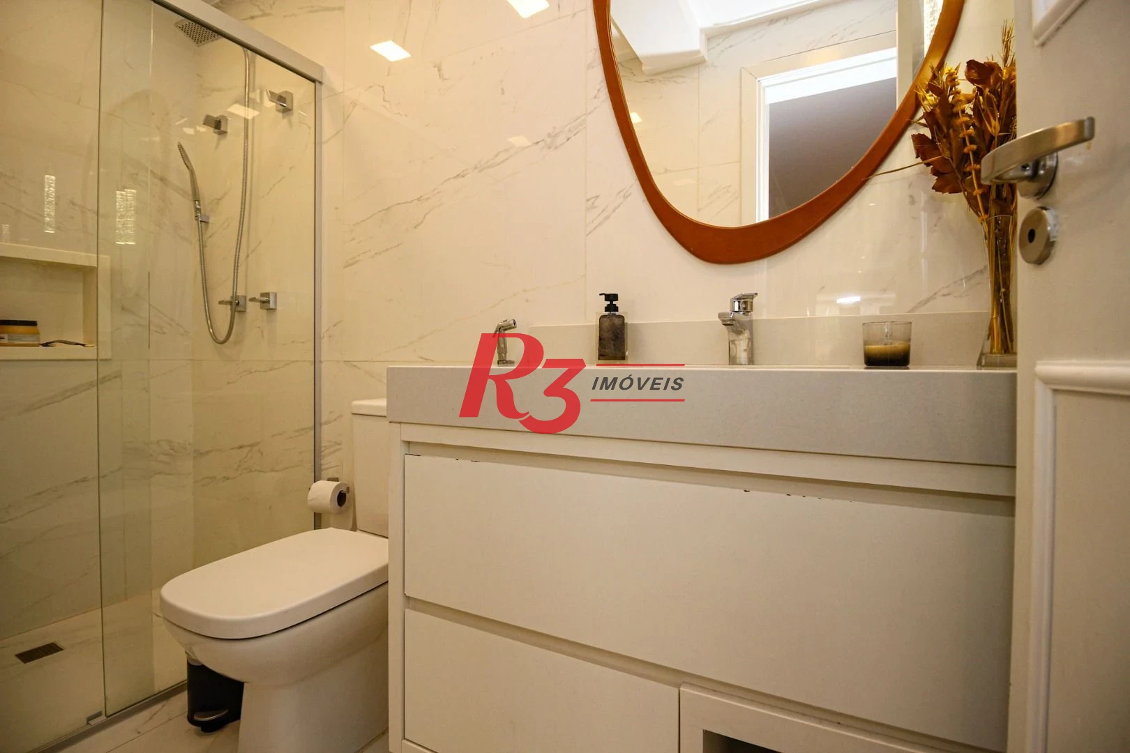 Apartamento Garden com 3 dormitórios à venda, 183 m² por R$ 2.150.000,00 - Gonzaga - Santos/SP