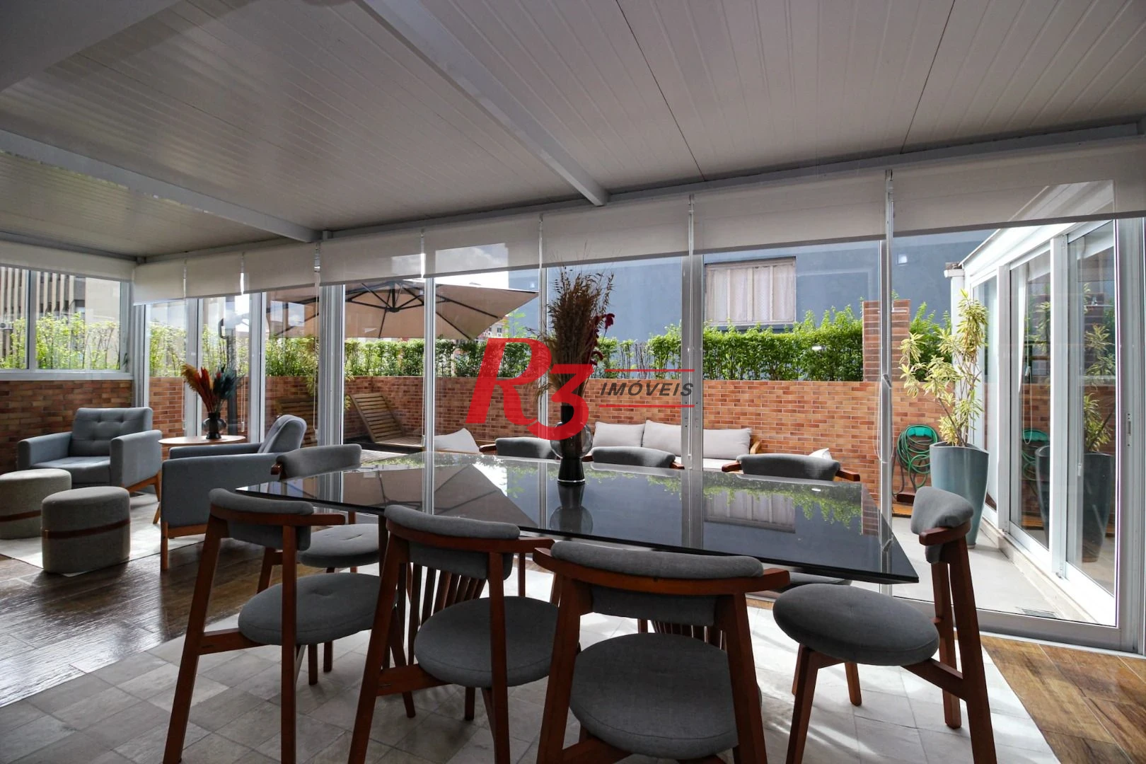 Apartamento Garden com 3 dormitórios à venda, 183 m² por R$ 2.150.000,00 - Gonzaga - Santos/SP