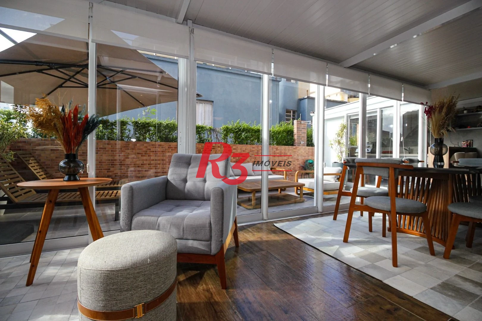 Apartamento Garden com 3 dormitórios à venda, 183 m² por R$ 2.150.000,00 - Gonzaga - Santos/SP