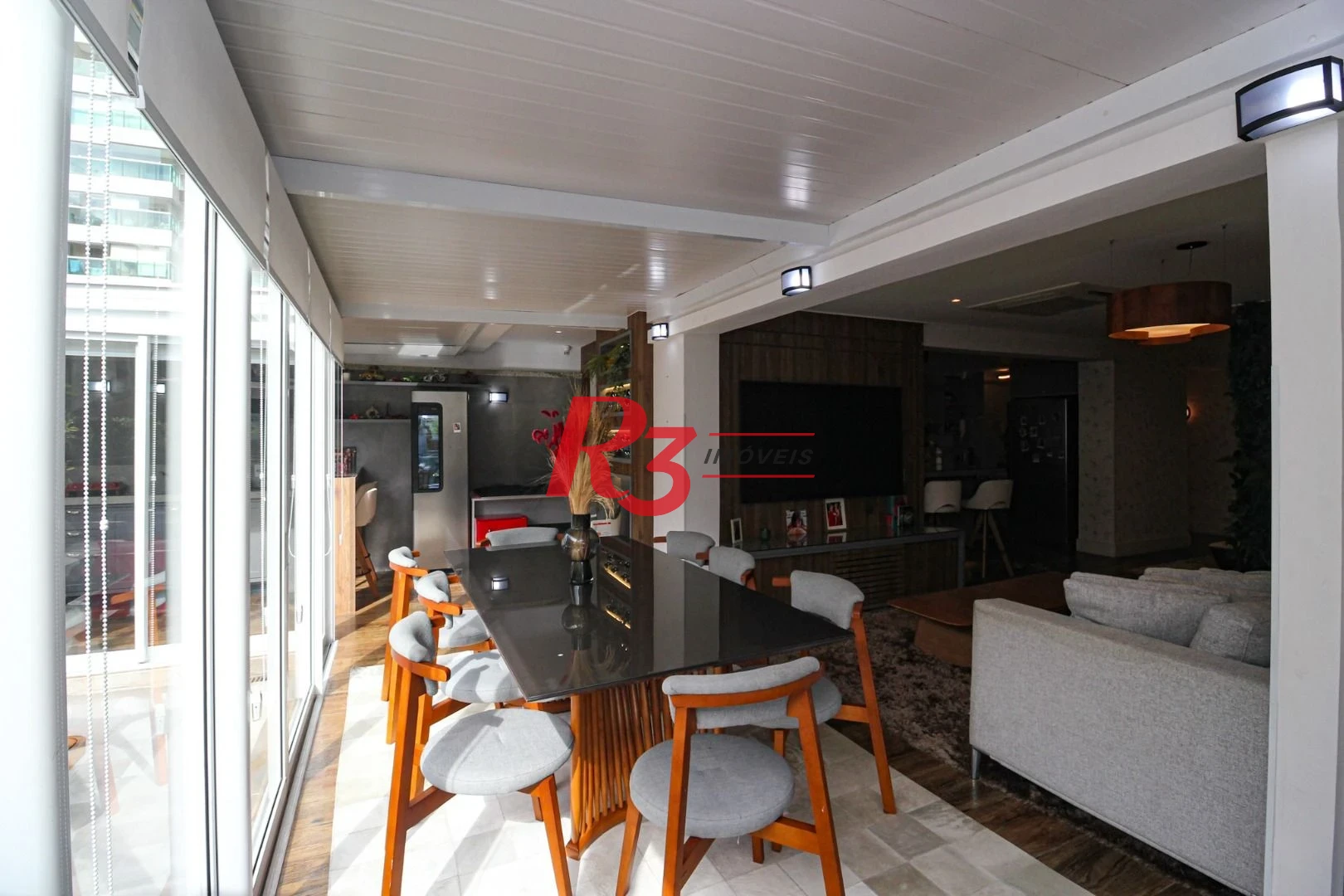 Apartamento Garden com 3 dormitórios à venda, 183 m² por R$ 2.150.000,00 - Gonzaga - Santos/SP