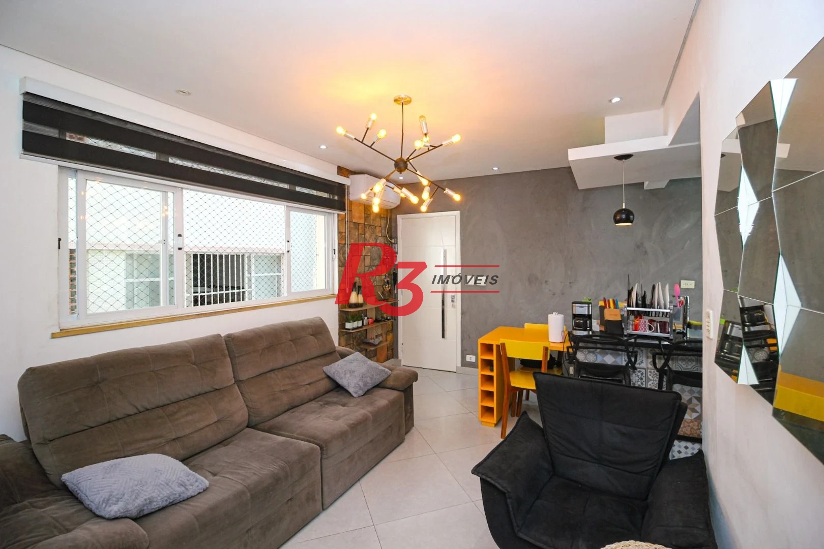 Apartamento à venda, 97 m² por R$ 620.000,00 - José Menino - Santos/SP