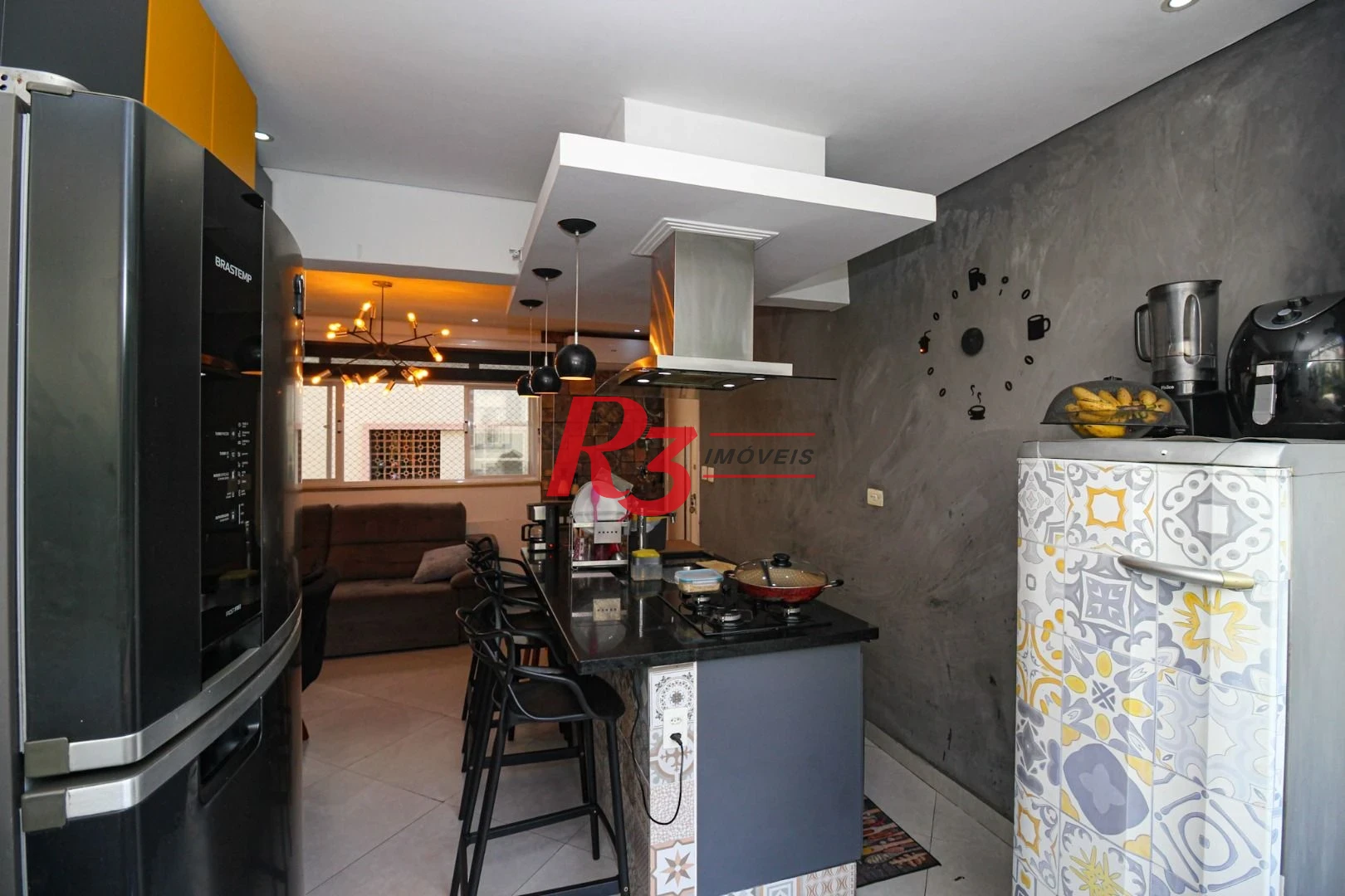 Apartamento à venda, 97 m² por R$ 620.000,00 - José Menino - Santos/SP