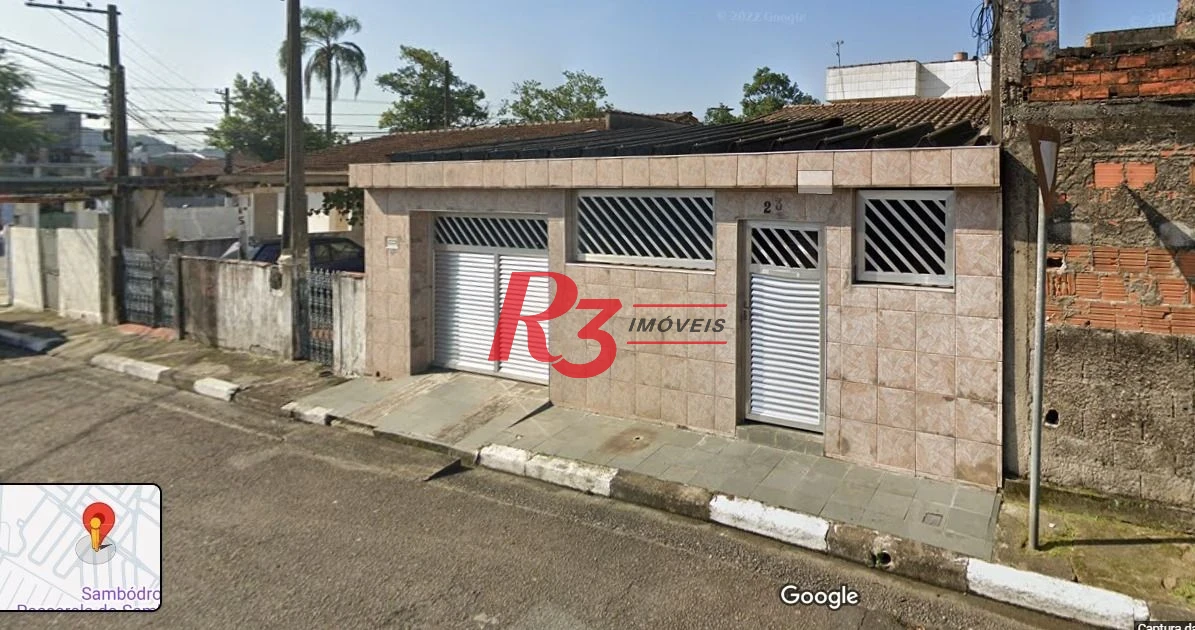 Casa com 5 dormitórios à venda, 180 m² por R$ 426.000,00 - Castelo - Santos/SP