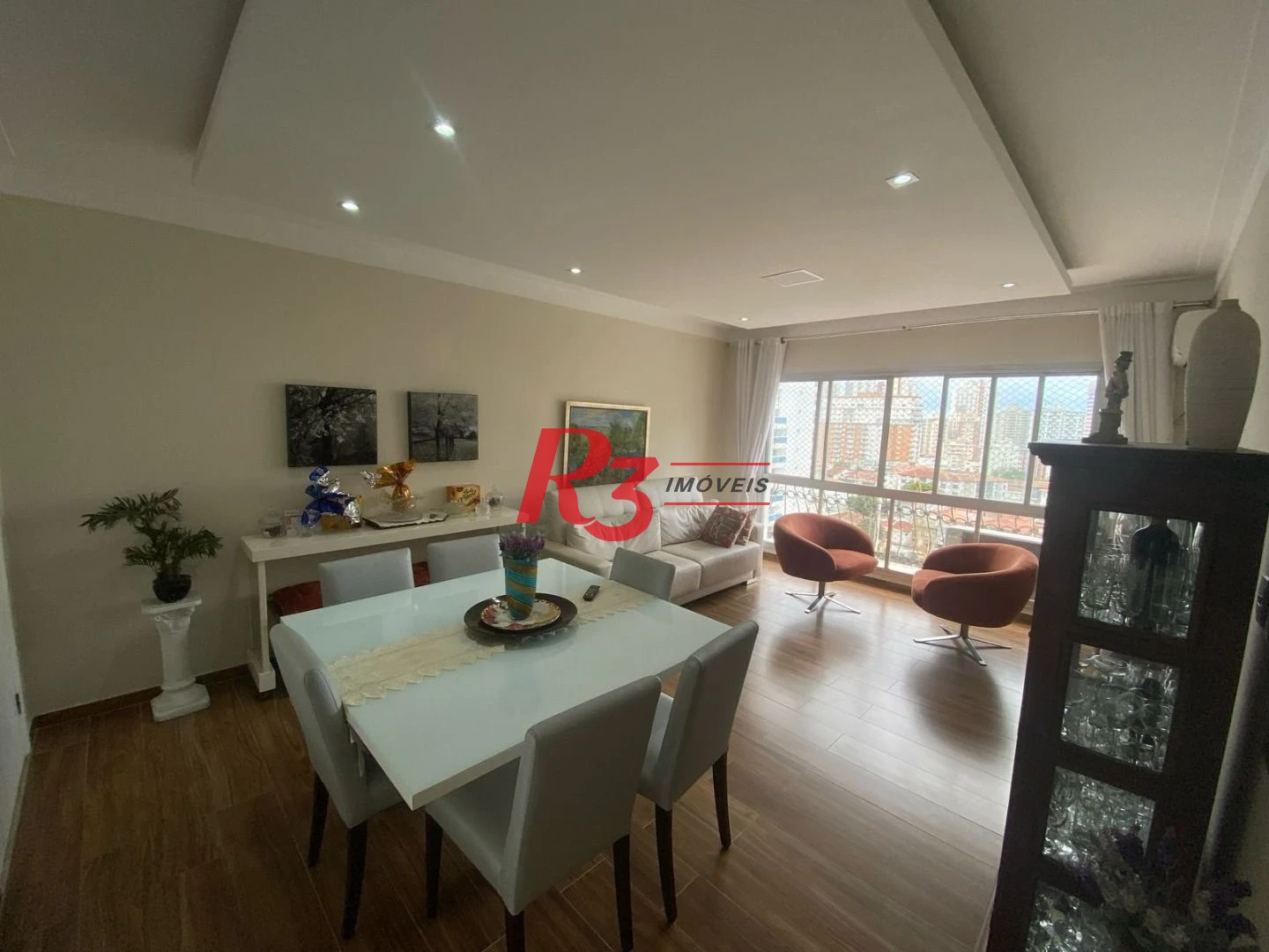 Apartamento com 3 dormitórios à venda, 195 m² por R$ 1.940.000,00 - Ponta da Praia - Santos/SP