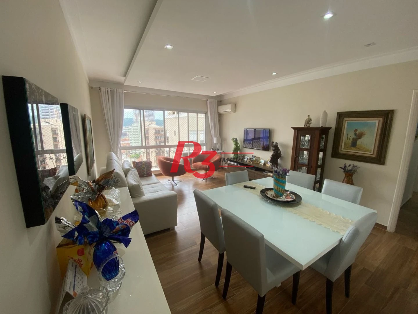 Apartamento com 3 dormitórios à venda, 195 m² por R$ 1.940.000,00 - Ponta da Praia - Santos/SP