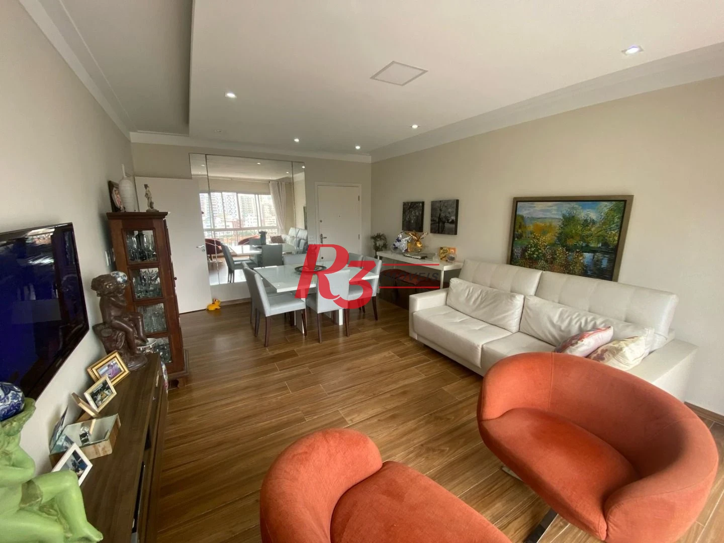 Apartamento com 3 dormitórios à venda, 195 m² por R$ 1.940.000,00 - Ponta da Praia - Santos/SP