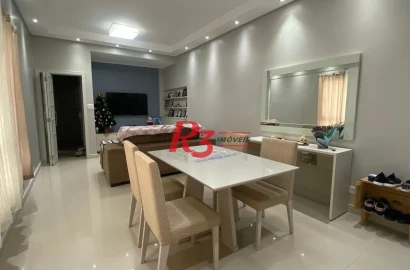 Apartamento com 3 dormitórios à venda, 173 m² por R$ 979.000,00 - Gonzaga - Santos/SP