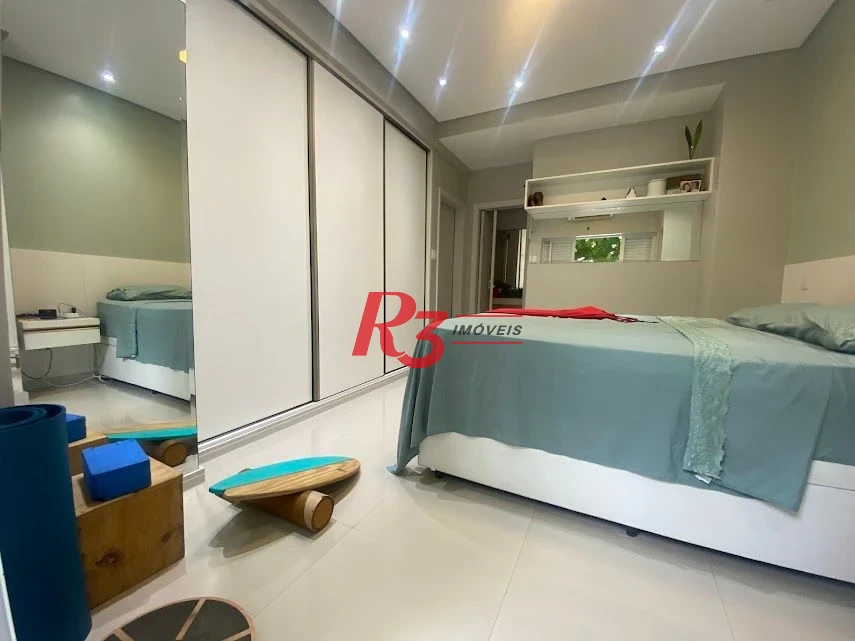 Apartamento com 3 dormitórios à venda, 173 m² por R$ 979.000,00 - Gonzaga - Santos/SP