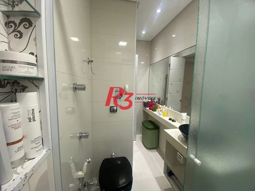 Apartamento com 3 dormitórios à venda, 173 m² por R$ 979.000,00 - Gonzaga - Santos/SP