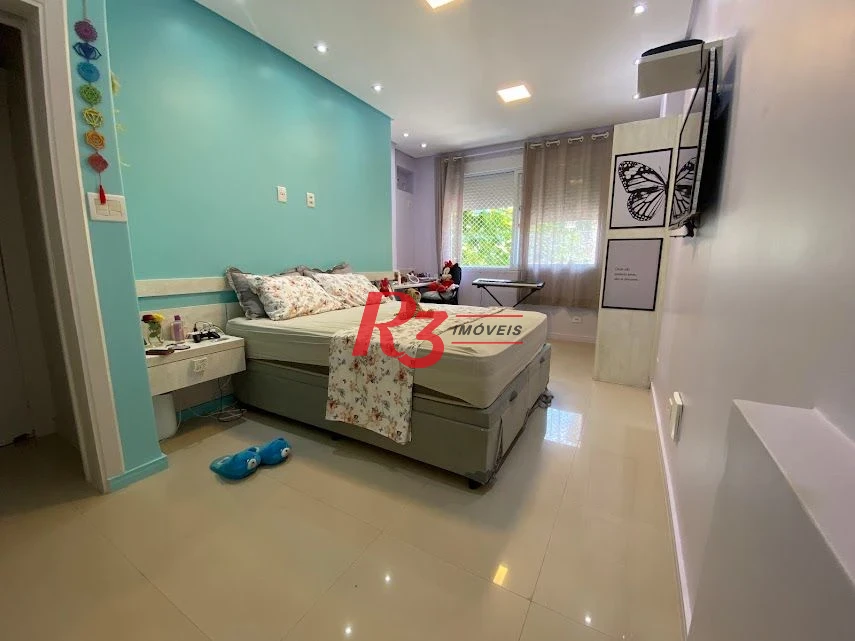 Apartamento com 3 dormitórios à venda, 173 m² por R$ 979.000,00 - Gonzaga - Santos/SP