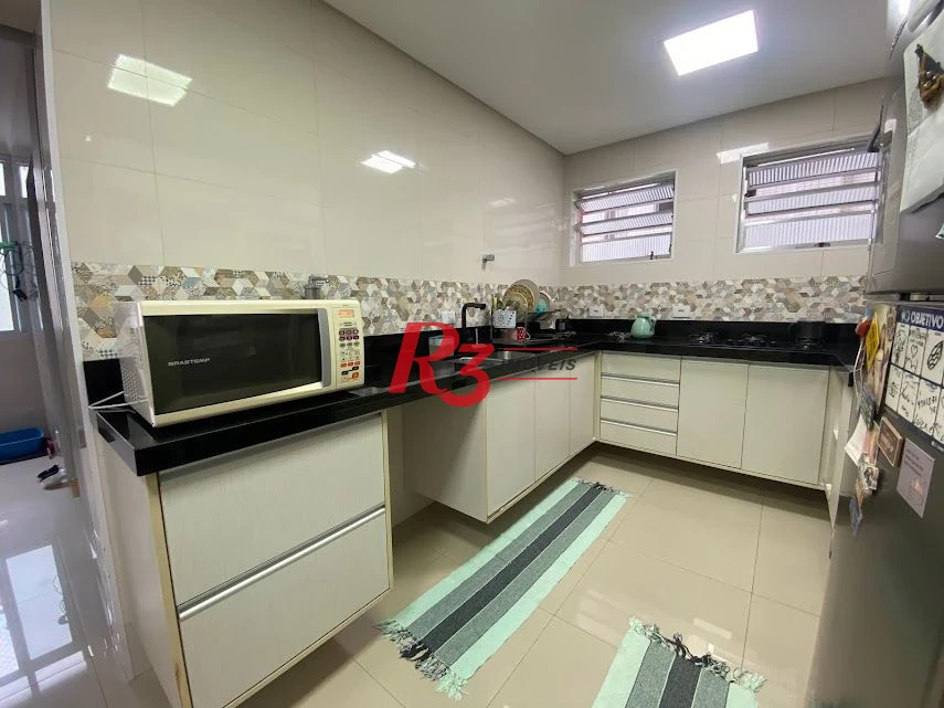 Apartamento com 3 dormitórios à venda, 173 m² por R$ 979.000,00 - Gonzaga - Santos/SP