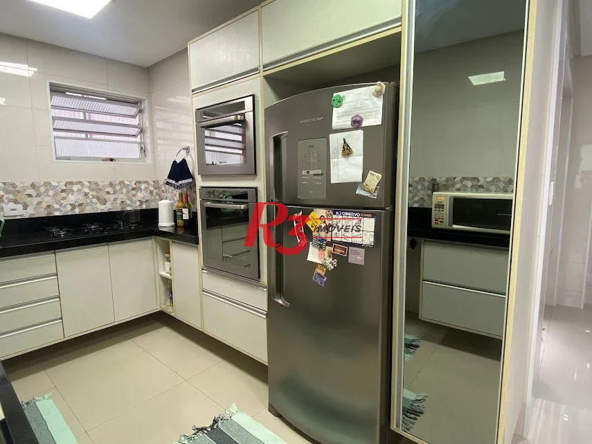 Apartamento com 3 dormitórios à venda, 173 m² por R$ 979.000,00 - Gonzaga - Santos/SP