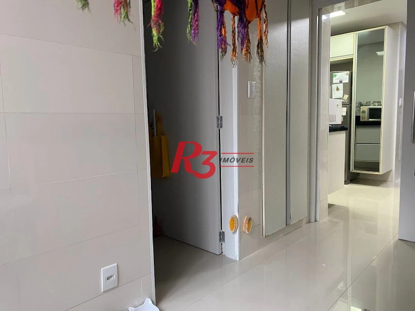 Apartamento com 3 dormitórios à venda, 173 m² por R$ 979.000,00 - Gonzaga - Santos/SP