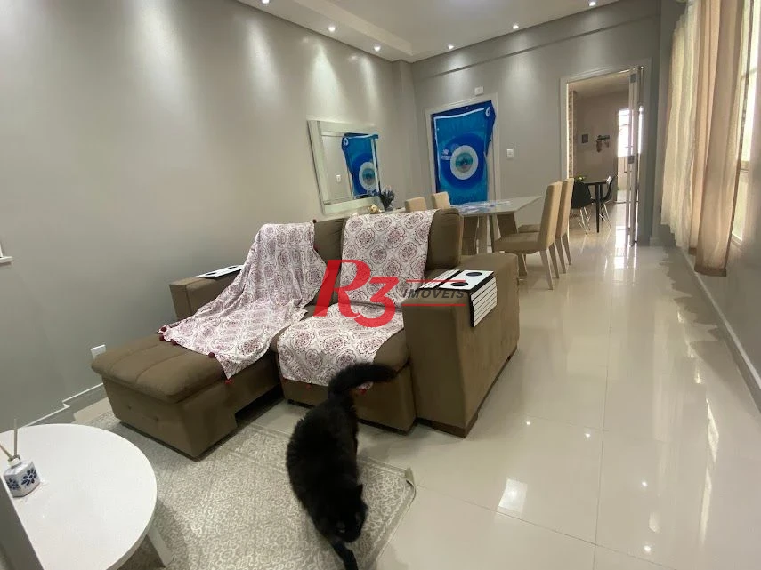 Apartamento com 3 dormitórios à venda, 173 m² por R$ 979.000,00 - Gonzaga - Santos/SP