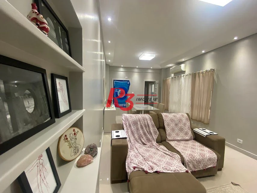 Apartamento com 3 dormitórios à venda, 173 m² por R$ 979.000,00 - Gonzaga - Santos/SP