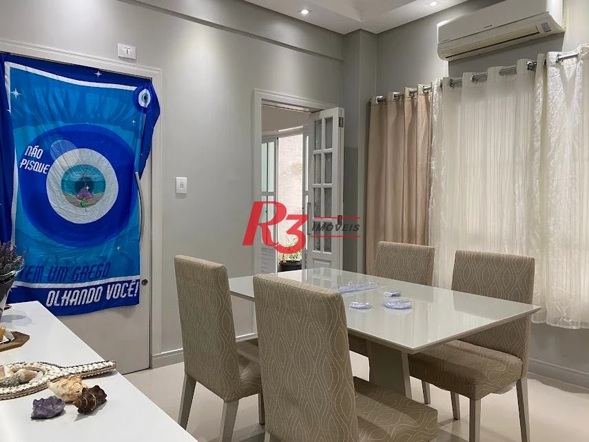 Apartamento com 3 dormitórios à venda, 173 m² por R$ 979.000,00 - Gonzaga - Santos/SP