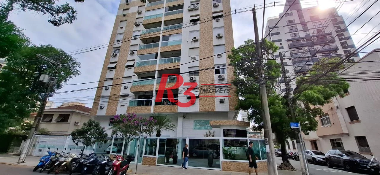 Apartamento à venda, 90 m² por R$ 807.000,00 - Boqueirão - Santos/SP