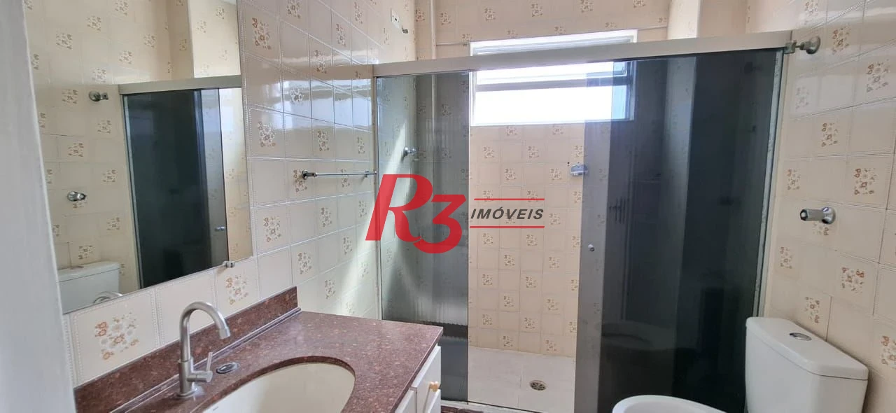 Apartamento à venda, 90 m² por R$ 807.000,00 - Boqueirão - Santos/SP