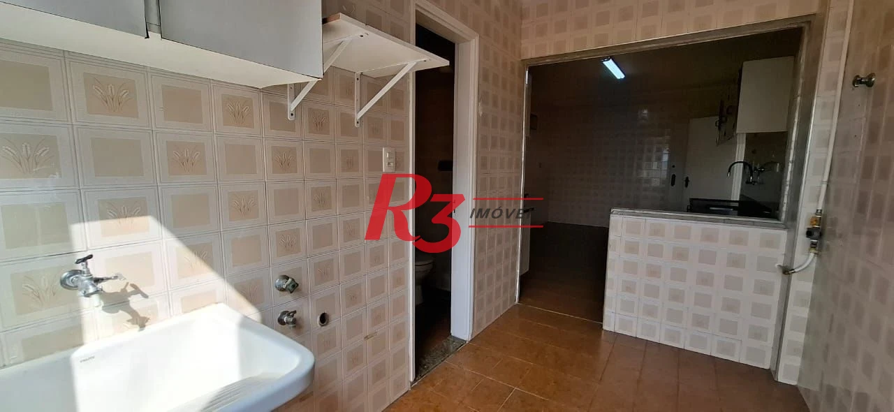 Apartamento à venda, 90 m² por R$ 807.000,00 - Boqueirão - Santos/SP