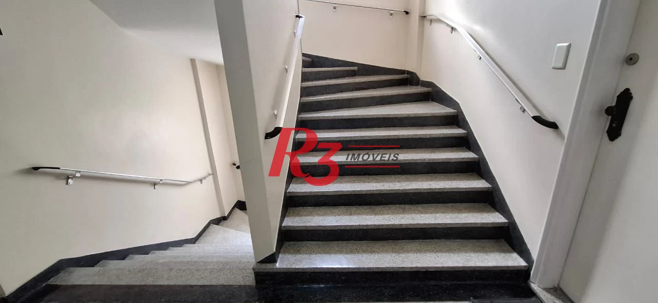 Apartamento à venda, 90 m² por R$ 807.000,00 - Boqueirão - Santos/SP