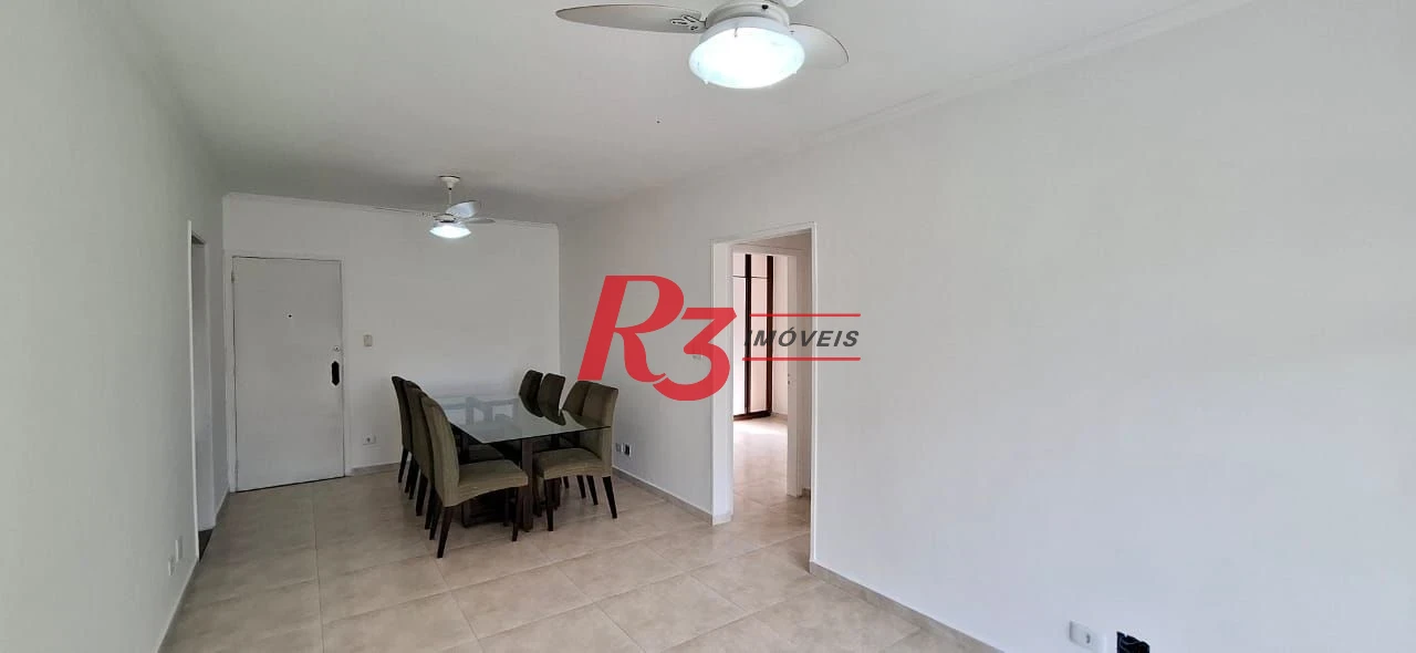 Apartamento à venda, 90 m² por R$ 807.000,00 - Boqueirão - Santos/SP