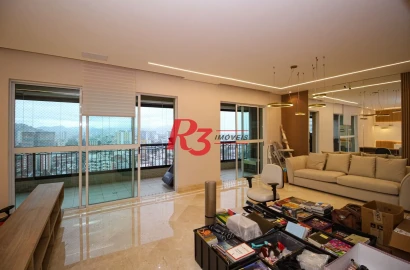 Apartamento à venda, 204 m² por R$ 2.500.000,00 - Vila Rica - Santos/SP